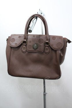 画像1: ALICE and the PIRATES / A/P魔法陣ボストンBag  ブラウン I-26-03-06-083-PA-BG-SA-ZI