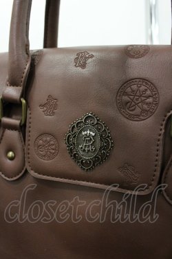 画像2: ALICE and the PIRATES / A/P魔法陣ボストンBag  ブラウン I-26-03-06-083-PA-BG-SA-ZI
