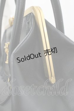 画像3: BABY,THE STARS SHINE BRIGHT / 王冠ガマ口BAG  黒 I-26-03-06-085-BA-BG-SA-ZI