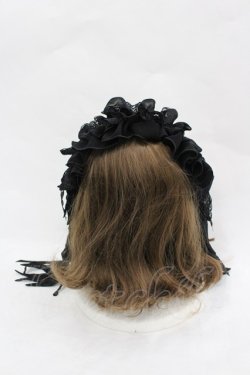 画像3: MR corset / エンジェルウィングヘッドドレス  黒 I-26-03-06-092-PU-AC-SA-ZI