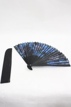 画像2: Moi-meme-Moitie / 扇子  黒 I-26-03-06-095-MO-ZA-SA-ZI