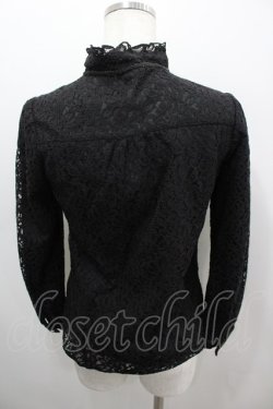 画像3: axes femme / 総レースブラウス  黒 I-26-03-06-010-AX-BL-SA-ZI