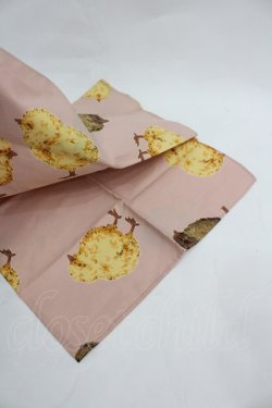 画像2: PINK HOUSE / ひよこプリントハンカチ  ピンク I-26-03-06-101-LO-ZA-SA-ZI