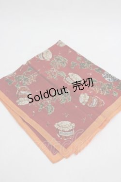 画像3: PINK HOUSE / ジャム瓶ハンカチ  赤 I-26-03-06-103-LO-ZA-SA-ZI