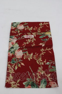 画像2: PINK HOUSE / ローズブーケプリントティッシュケース  赤Ｘピンク I-26-03-06-105-LO-ZA-SA-ZI