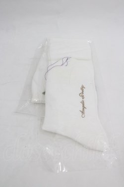 画像2: Angelic Pretty / Roseダマスクオーバーニー  白 I-26-03-06-113-AP-ZA-SA-ZI