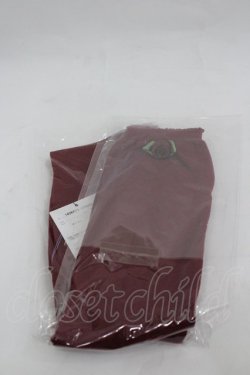 画像1: Angelic Pretty / Roseダマスクオーバーニー  ボルドー I-26-03-06-115-AP-ZA-SA-ZI