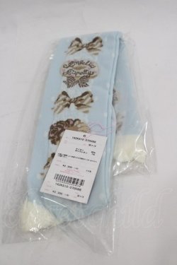 画像1: Angelic Pretty / Melty Creamドーナツオーバーニー  サックス I-26-03-06-116-AP-ZA-SA-ZI