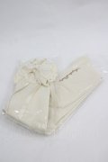 Angelic Pretty / プリンセスロゴオーバーニー  生成り I-26-03-06-118-AP-ZA-SA-ZI