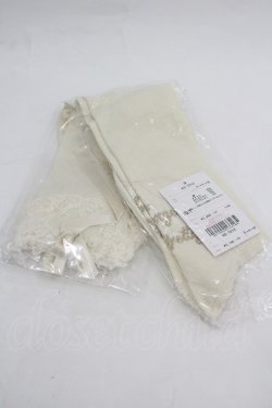 画像2: Angelic Pretty / プリンセスロゴオーバーニー  生成り I-26-03-06-118-AP-ZA-SA-ZI