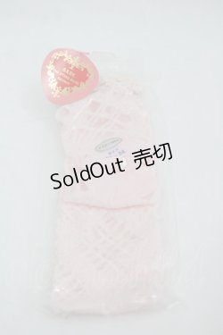 画像2: BABY,THE STARS SHINE BRIGHT / レーシィレースアップソックス  ピンク I-26-03-06-119-BA-ZA-SA-ZI