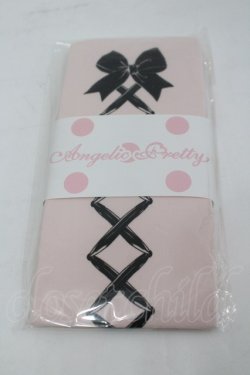 画像1: Angelic Pretty / Dolly Dotタイツ  ピンク I-26-03-06-121-AP-ZA-SA-ZI