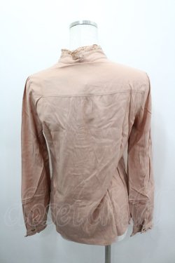 画像3: axes femme / モチーフ付きリボンフリルブラウス L アワピンク I-26-03-06-012-AX-BL-SA-ZI