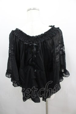 画像3: axes femme / ポンチョ型BL M クロ I-26-03-06-018-AX-TO-SA-ZI