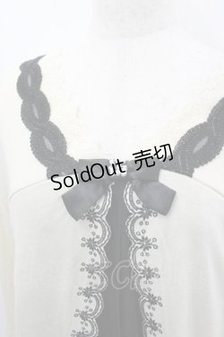 画像2: axes femme / 刺繍カットワークP/O  アイボリーＸ黒 I-26-03-06-022-AX-TO-SA-ZI