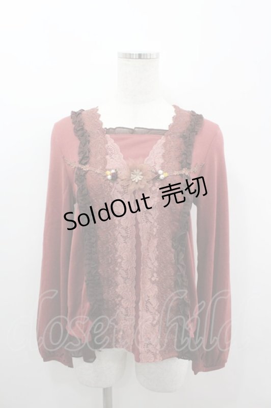 画像1: axes femme / レイヤード風PO M アカ I-26-03-06-027-AX-TO-SA-ZI (1)