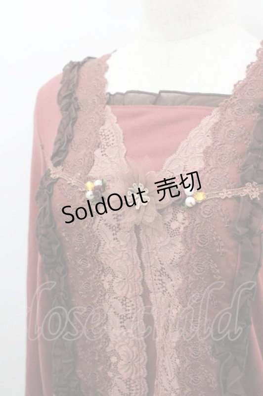 画像2: axes femme / レイヤード風PO M アカ I-26-03-06-027-AX-TO-SA-ZI (2)