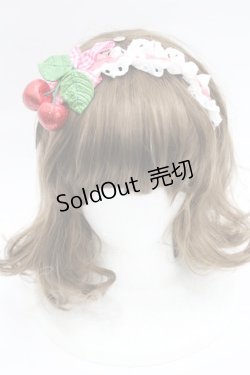 画像2: Shirley Temple / ラメチェリーカチューシャ  赤 I-26-03-08-030-ET-AC-SA-ZI