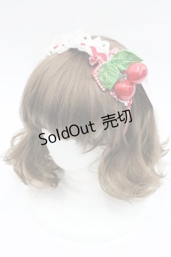 画像1: Shirley Temple / ラメチェリーカチューシャ  赤 I-26-03-08-031-ET-AC-SA-ZI