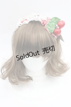 画像2: Shirley Temple / ラメチェリーカチューシャ  赤 I-26-03-08-031-ET-AC-SA-ZI