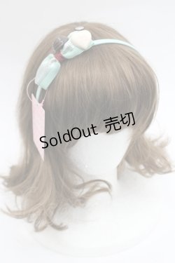 画像1: Shirley Temple / チョコリボンカチューシャ  ミント I-26-03-08-033-ET-AC-SA-ZI