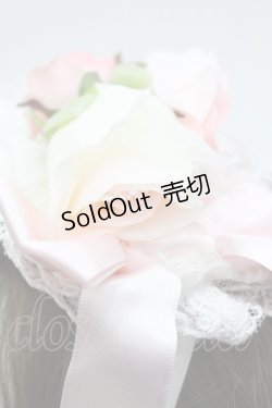 画像3: Angelic Pretty / Eternal Roseヘッドドレス  白Ｘピンク I-26-03-08-038-AP-AC-SA-ZI