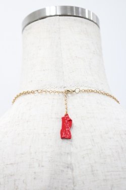 画像3: Emily Temple cute / いちごネックレス  赤Ｘ緑 I-26-03-08-004-ET-AC-SA-ZI