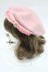 画像3: m petit by misako / AMモチーフリボンベレー帽  ピンク I-26-03-08-044-0-AC-SA-ZI (3)