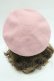 画像4: m petit by misako / AMモチーフリボンベレー帽  ピンク I-26-03-08-044-0-AC-SA-ZI (4)