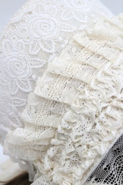 画像5: Hoshibako Works / サマーピクニック2wayボンネット  生成り I-26-03-08-050-LO-AC-SA-ZI