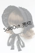 Hoshibako Works / サマーピクニック2wayボンネット  黒 I-26-03-08-051-LO-AC-SA-ZI