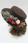 画像3: LOLITAその他(お買取対象外) / クリスマスモチーフハット  ブラウン I-26-03-08-058-LO-AC-SA-ZTK033 (3)