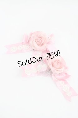 画像1: Angelic Pretty / True Roseコーム  ピンク I-26-03-08-076-AP-AC-SA-ZI