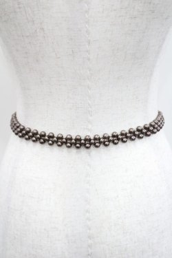 画像2: m petit by misako / TT*AMハートPLベルト  中茶 I-26-03-08-010-LO-ZA-SA-ZI