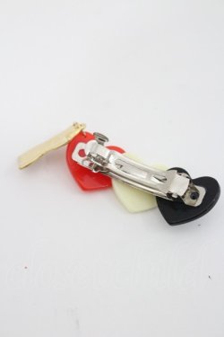 画像2: Emily Temple cute / トランプバレッタ  黒Ｘ白Ｘ赤 I-26-03-08-091-ET-AC-SA-ZI