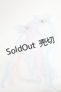 LOLITAその他(お買取対象外) / 2カラーリボンクリップセット  ピンクＸサックス I-26-03-08-093-LO-AC-SA-ZI