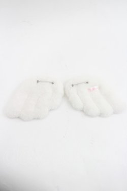 画像2: To Alice / 天使の羽根ブローチ  ホワイト I-26-03-08-098-0-ZA-SA-ZI