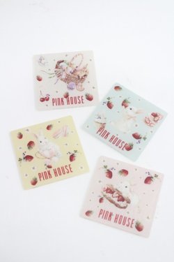 画像1: PINK HOUSE / コースターセット   I-26-03-08-103-LO-ZA-SA-ZI