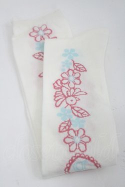 画像2: BABY,THE STARS SHINE BRIGHT / うさぎちゃんのキラキラ雫ランデヴーオーバーニー  白Ｘピンク I-26-03-08-111-BA-ZA-SA-ZI