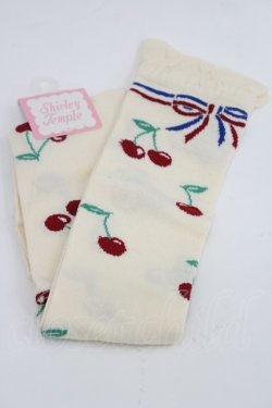 画像1: Shirley Temple / チェリーオーバーニー 22~24CM アイボリー I-26-03-08-115-ET-ZA-SA-ZI