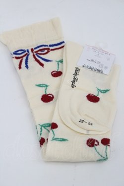 画像2: Shirley Temple / チェリーオーバーニー 22~24CM アイボリー I-26-03-08-115-ET-ZA-SA-ZI