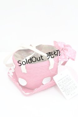 画像2: Shirley Temple / ティーパーティハンドバッグ  濃ピンク I-26-03-08-013-ET-BG-SA-ZI