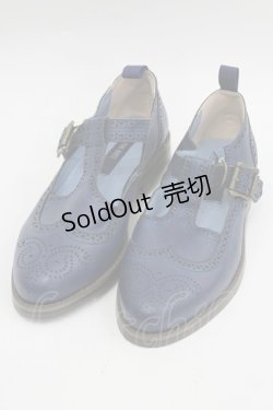 画像1: PINK HOUSE / パイピングシューズ 2S 青 I-26-03-08-122-LO-SH-SA-ZI