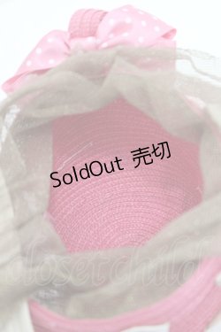 画像3: Shirley Temple / ティーパーティハンドバッグ  濃ピンク I-26-03-08-013-ET-BG-SA-ZI