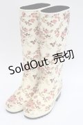 PINK HOUSE / レインブーツ 23.5CM アイボリー I-26-03-08-125-LO-SH-SA-ZI
