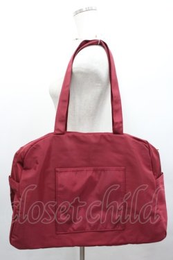 画像3: m petit by misako / AMリボンボストン  濃赤 I-26-03-08-014-LO-BG-SA-ZI