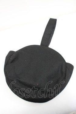 画像2: Shirley Temple / 時計バッグ  黒Ｘ白 I-26-03-08-015-ET-BG-SA-ZI