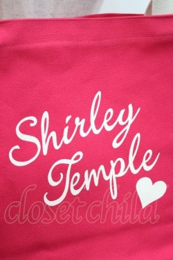 画像3: Shirley Temple / ロゴトートバッグ  濃ピンクＸアイボリー I-26-03-08-018-ET-BG-SA-ZI