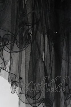 画像2: LOLITAその他(お買取対象外) / リボンチュールバッスルブローチ  黒 I-26-03-08-021-LO-ZA-SA-ZI