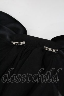 画像3: LOLITAその他(お買取対象外) / リボンチュールバッスルブローチ  黒 I-26-03-08-021-LO-ZA-SA-ZI